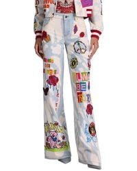 Alice + Olivia - Amazing Baggy Jean - Lyst