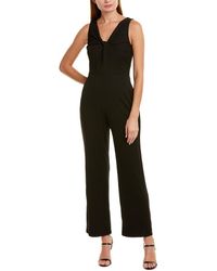 maggy london puff sleeve jumpsuit