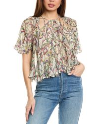 Isabel Marant - Isabel Marant E'Toile Silk Blouse - Lyst