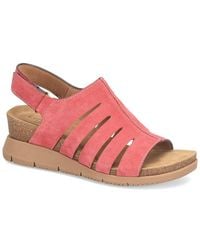 Comfortiva - Scottie Suede Sandal - Lyst