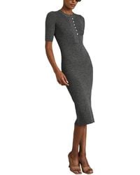 Reiss - Sandy Wool-Blend Dress - Lyst