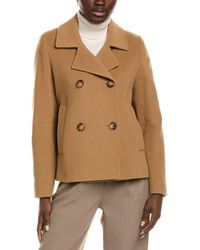 Cinzia Rocca - Icons Wool & Cashmere-Blend Short Coat - Lyst