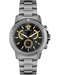 Versace - New Chrono Watch - Lyst