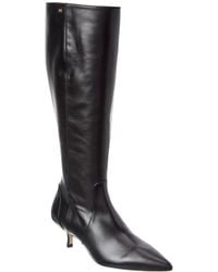Stuart Weitzman - Mara 50 Zip Leather Knee-High Boot - Lyst
