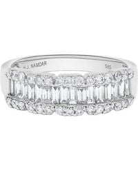 H.J. Namdar - 14K 1.00 Ct. Tw. Diamond Cluster Bracelet - Lyst