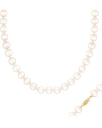 Splendid - 14k 10-11mm Pearl Necklace - Lyst