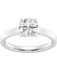 Lab Grown Diamonds - 14K 0.50 Ct. Tw. Lab-Grown Diamond Solitaire Engagement Ring - Lyst