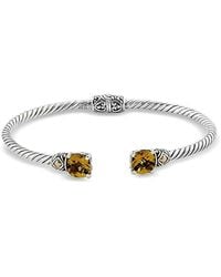 Samuel B. - 18K 2.50 Ct. Tw. Citrine Bracelet - Lyst
