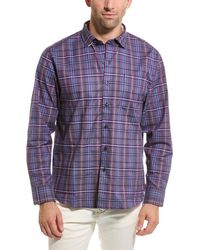 Tommy Bahama - Lazlo Vineyard Check Silk-blend Shirt - Lyst