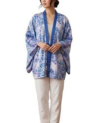 Saachi - Graphic Garden Kimono - Lyst