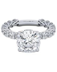 Lab Grown Diamonds - 14K 3.70 Ct. Tw. Lab-Grown Diamond Ring - Lyst