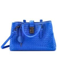 Bottega Veneta - Intrecciato Nappa Roma Bag Small (Authentic Pre-Loved) - Lyst