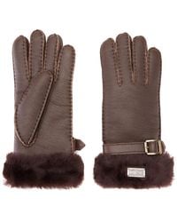 Australia Luxe - Sheepskin Cuff Gloves - Lyst