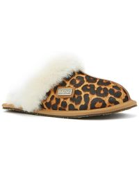 Australia Luxe - Closed Mule Leather Slipper - Lyst