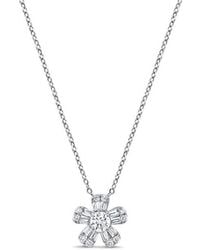 Sabrina Designs - 14K 0.30 Ct. Tw. Diamond Flower Pendant - Lyst
