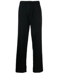CHANEL - Y2k Wool Straight-leg Trousers, Size Fr; 40 (authentic Pre-loved) - Lyst