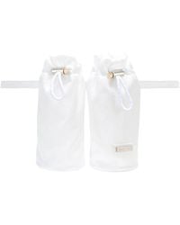 Ferragamo - Double-Bottle Leather Belt Bag - Lyst