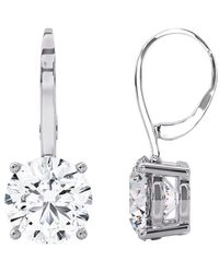 Lab Grown Diamonds - 14K 6.00 Ct. Tw. Lab-Grown Diamond Earrings - Lyst