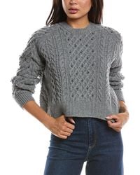 Rag & Bone - Liz Beaded Wool Sweater - Lyst