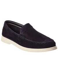 Dune - Buftonn Suede Loafer - Lyst