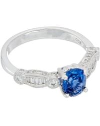 Diana M. Jewels - Fine Jewelry 18k 1.68 Ct. Tw. Diamond & Sapphire Ring - Lyst