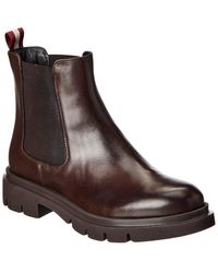 Bally - Weyla Leather Bootie - Lyst
