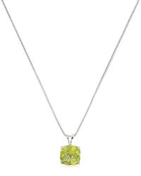 MaxColor - 14k 1.75 Ct. Tw. Peridot Pendant Necklace - Lyst