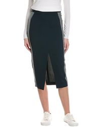 Reiss - Pia Side Stripe Pencil Skirt - Lyst