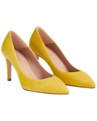 LK Bennett - Floret Suede Closed Courts - Lyst