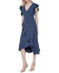 DKNY - Fit & Flare Dress - Lyst