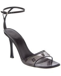 Givenchy - Stitch Mesh & Leather Sandal - Lyst