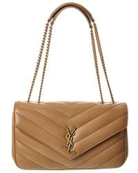 Saint Laurent - Loulou Medium Leather Shoulder Bag - Lyst