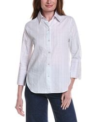 FFORME - Nico Petite Silk-Blend Shirt - Lyst