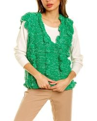 Beulah Pom Knit Wool-blend Jumper - Green
