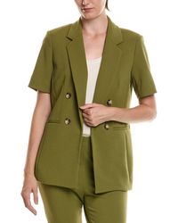 Anne Klein - Heavy Cool Crepe Jacket - Lyst