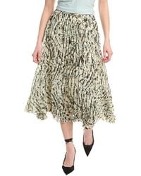 Anne Klein - Pull On Pleated Skirt - Lyst