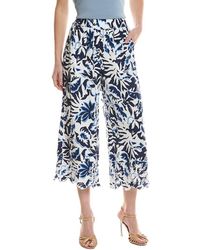 Nicole Miller - Printed Pant - Lyst