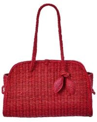Jacquemus - Turismo Raffia Satchel - Lyst
