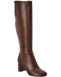 Stuart Weitzman - Celina Zip Leather Knee-High Boot - Lyst