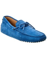 Tod's - New Gommini Suede Loafer - Lyst
