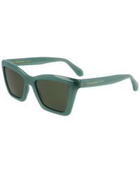 Ferragamo - Logo 53Mm Sunglasses - Lyst