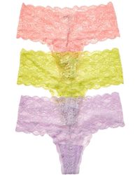 Cosabella - 3pk Never Say Never Comfie Thong - Lyst