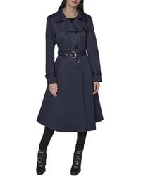 KARL LAGERFELD - Novelty Logo Trench Coat - Lyst