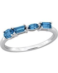 Rina Limor - 0.73 Ct. Tw. Topaz Anniversary Band Ring - Lyst