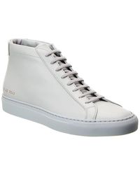 Common Projects - Original Achilles Mid Leather Sneaker - Lyst