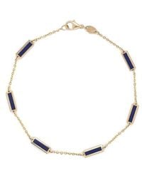 Sabrina Designs - 14k Lapis Station Bar Bracelet - Lyst