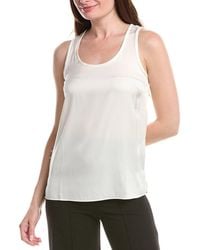BOSS - Bettyna Silk-Blend Tank Top - Lyst