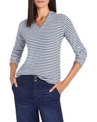 NIC+ZOE - Soft Thermal Split Neck Top - Lyst