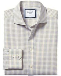 Charles Tyrwhitt - Non-iron Poplin Multi Check Slim Fit Shirt - Lyst