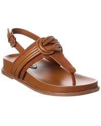 Alexandre Birman - V 40 Leather Sandal - Lyst